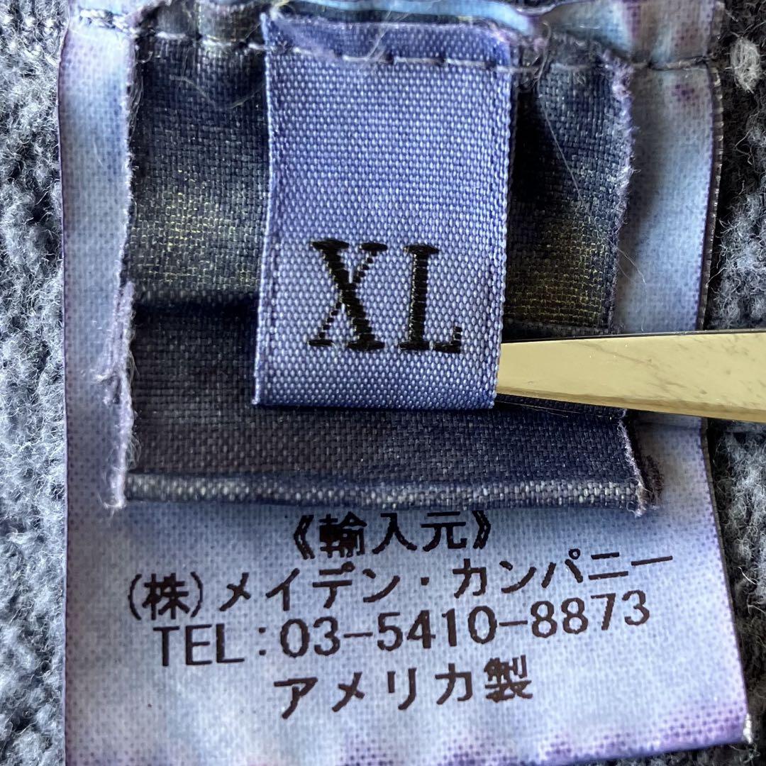 Mixta 半袖スウェット フェード ナス紺 USA製 ヴィンテージ加工