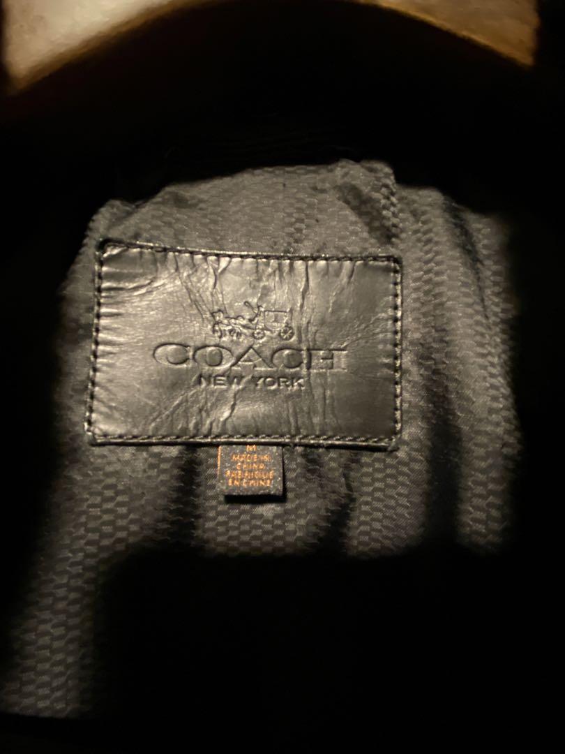 【美品】定価21万円COACH type G1ブラックレザー レザージャケット 【美品】定価21万円COACH type G1ブラックレザー レザージャケット