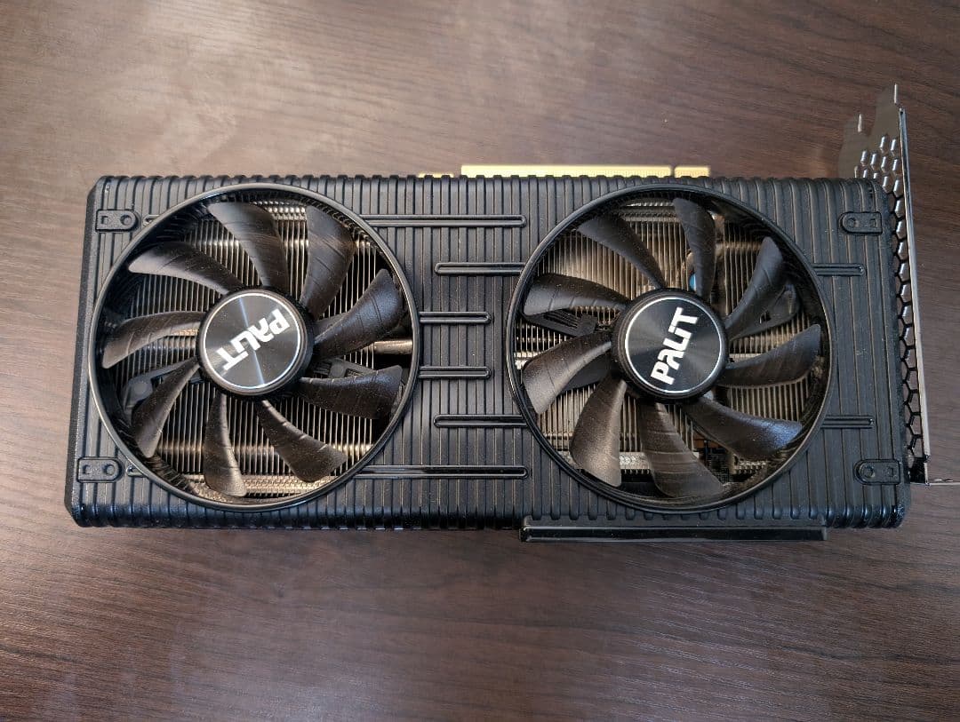 Palit GeForce RTX3060 12GB グラフィックボード目立った傷や汚れなし