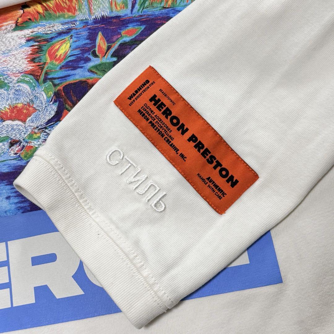 HERON PRESTON ヘロンプレストン 長袖Tシャツ ロンT