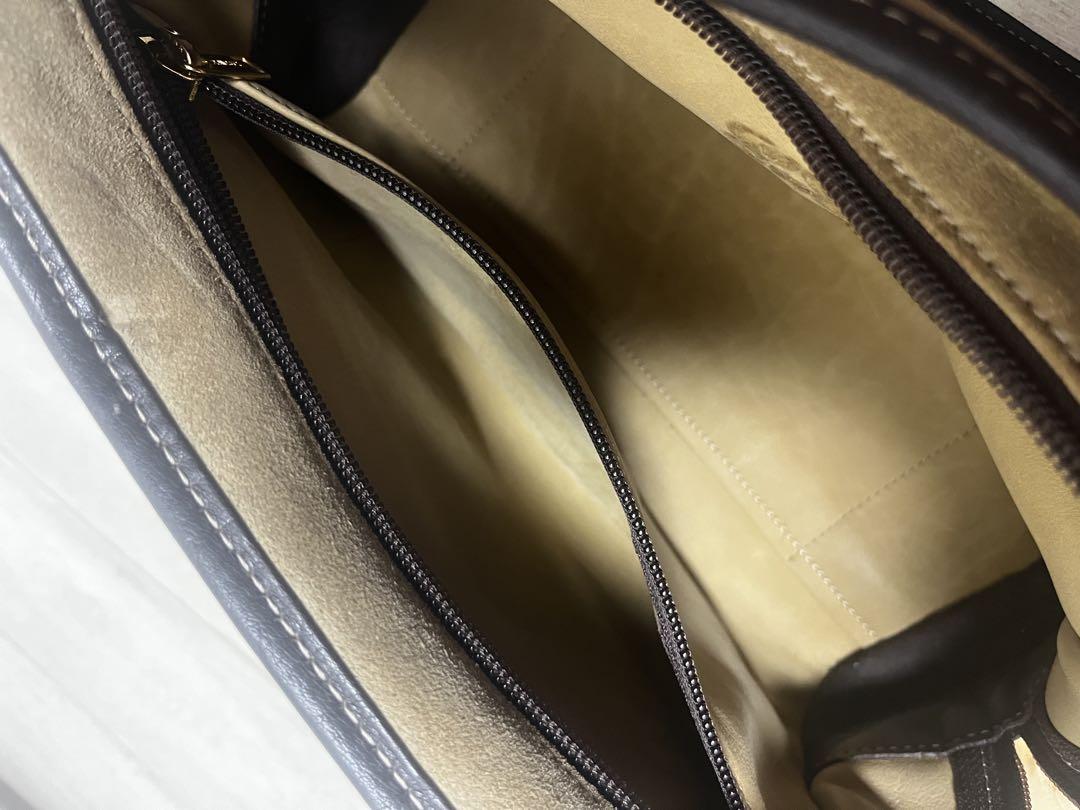 LOEWE アマソナ レディース レザー,スエード ハンドバッグ
