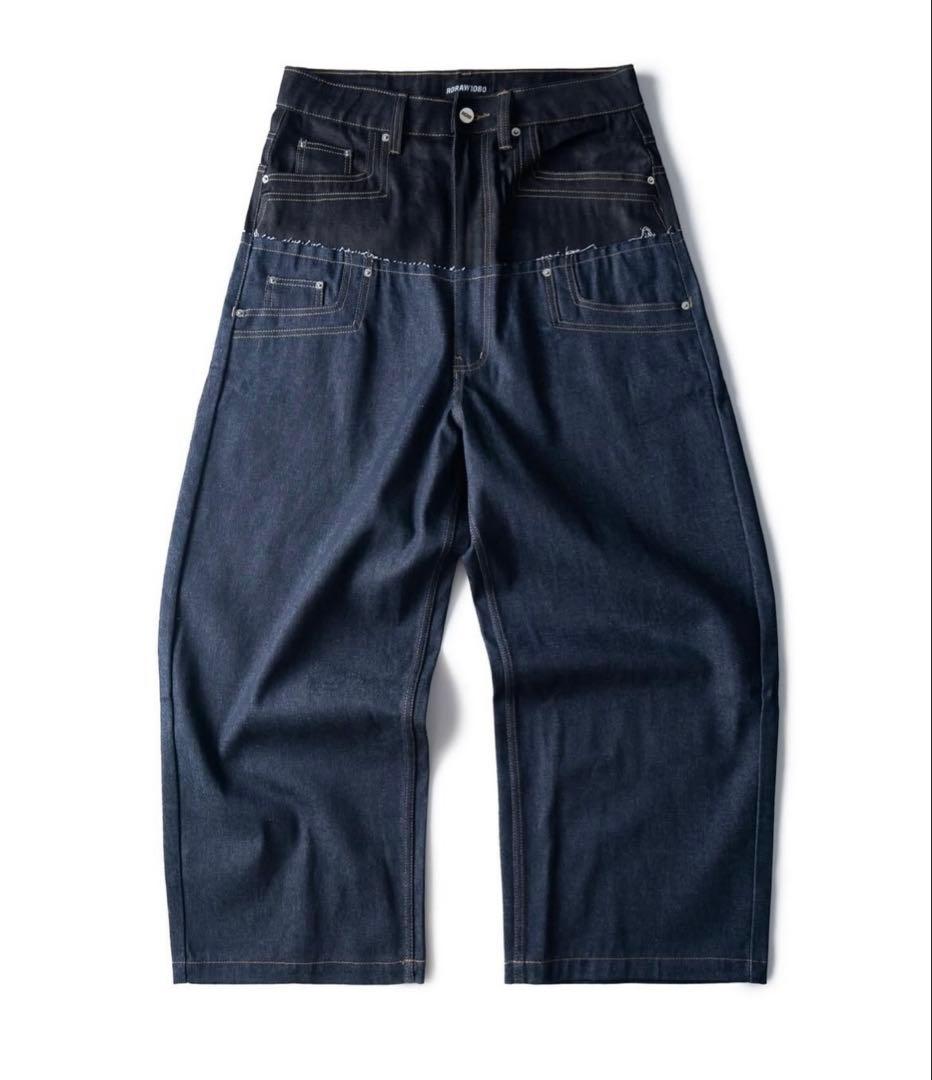 Cut Up Baggy Denim Pants カットアップバギーデニムパンツ