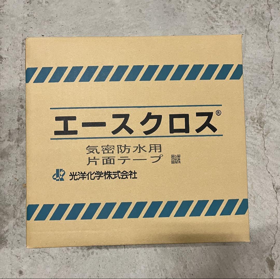光洋化学　エースクロス　片面75mm 白　24巻　新品未使用品