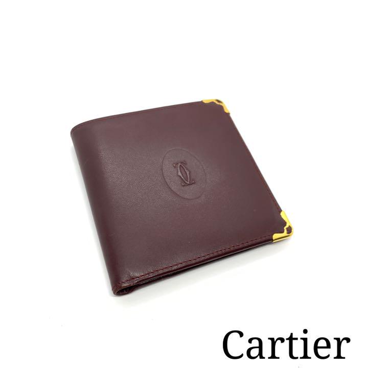 Cartier カルティエ マストライン 二つ折り財布 折り財布 財布 札入れ Cartier カルティエ 二つ折り財布（札入れ） マストライン
