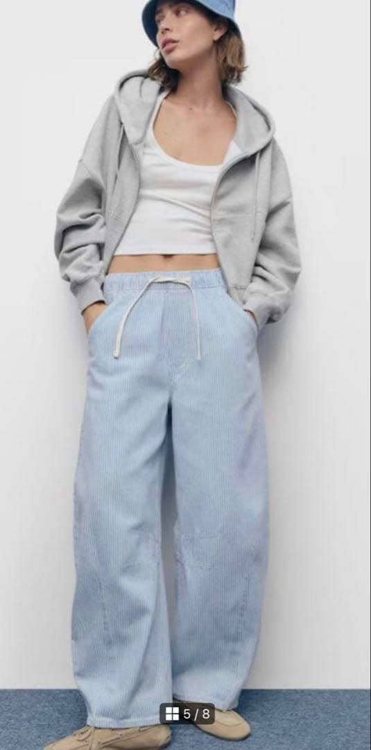 GAP ウルトラソフトレイルロードストライプ ホースシューデニムXXS以下・Gap