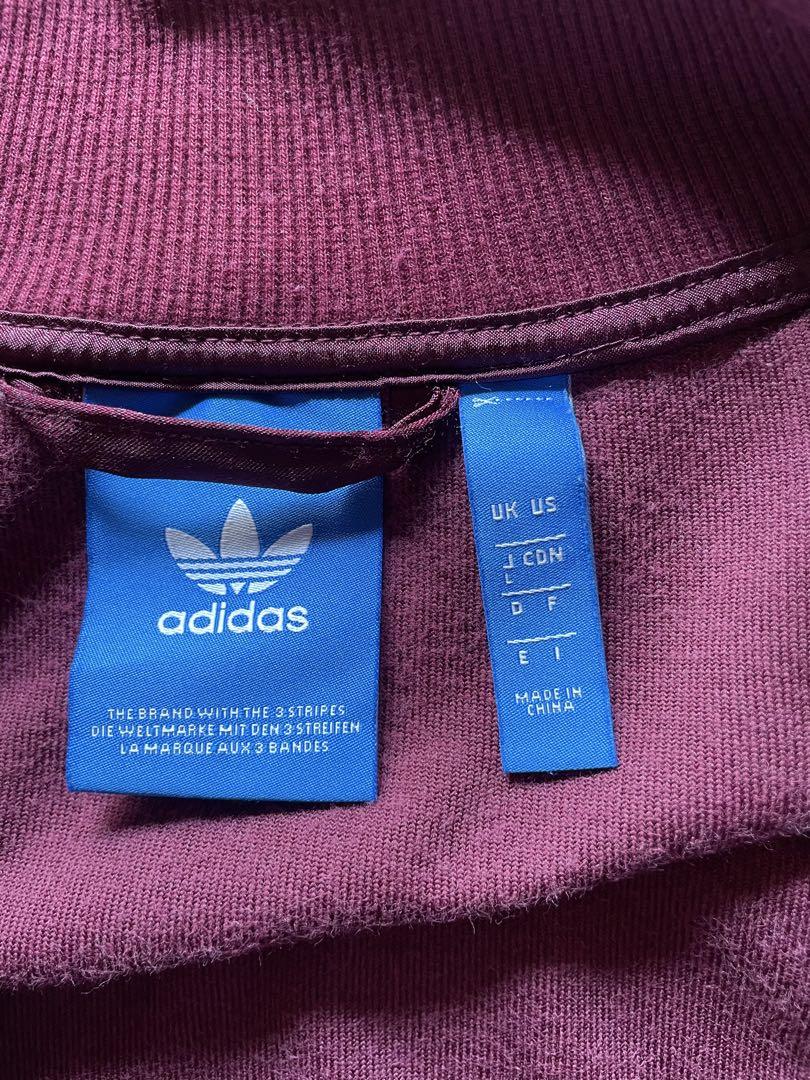 adidas ベロア トラックトップジャケット