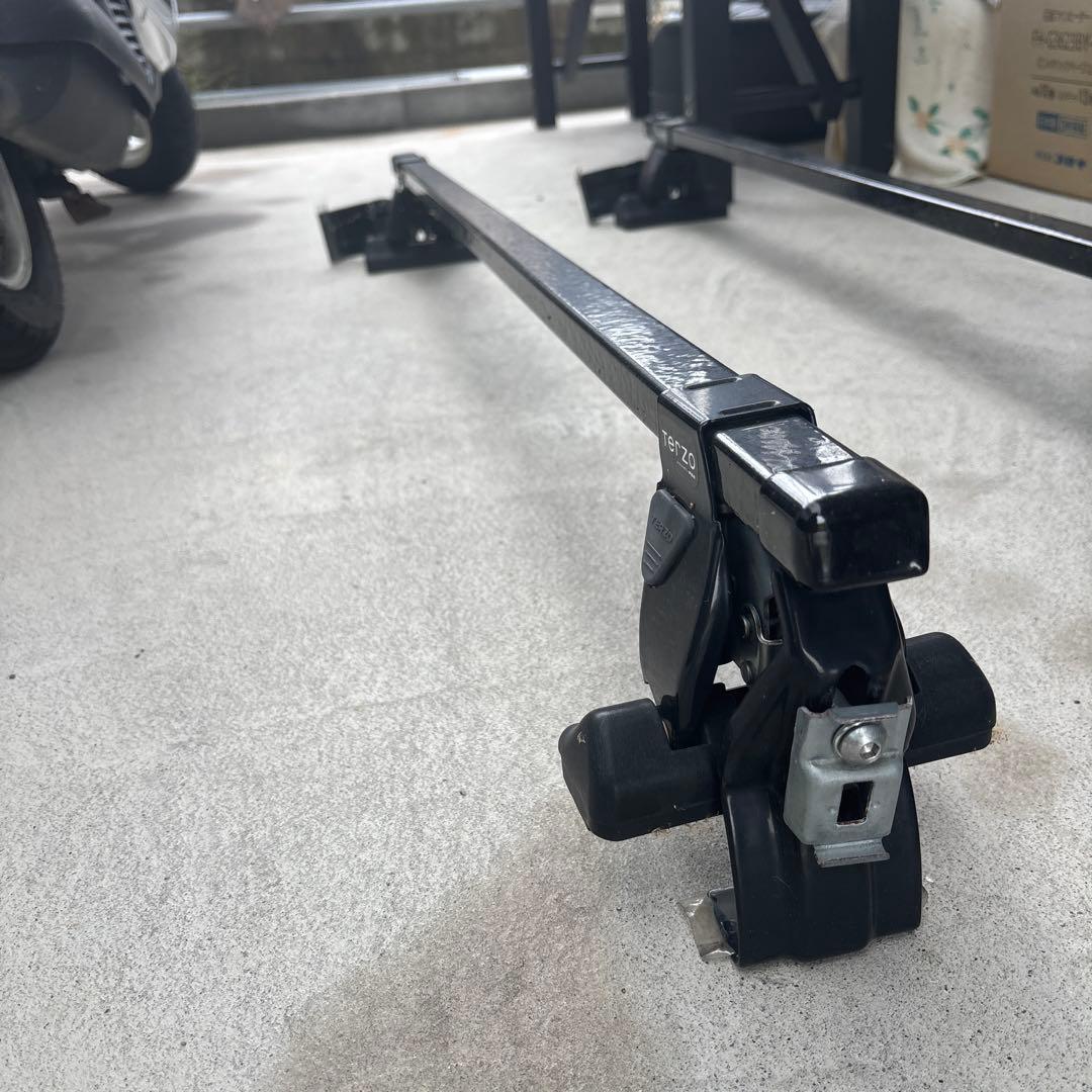 ルーフキャリア ブラック目立った傷や汚れなし