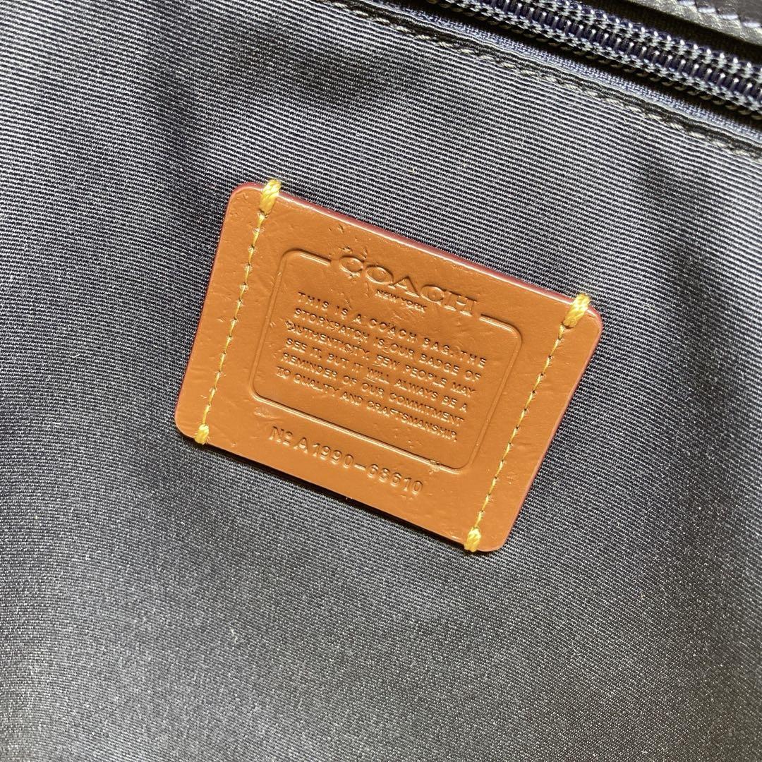 極美品】COACH コーチ 68610 ラフィアトートバッグ フラワー 花