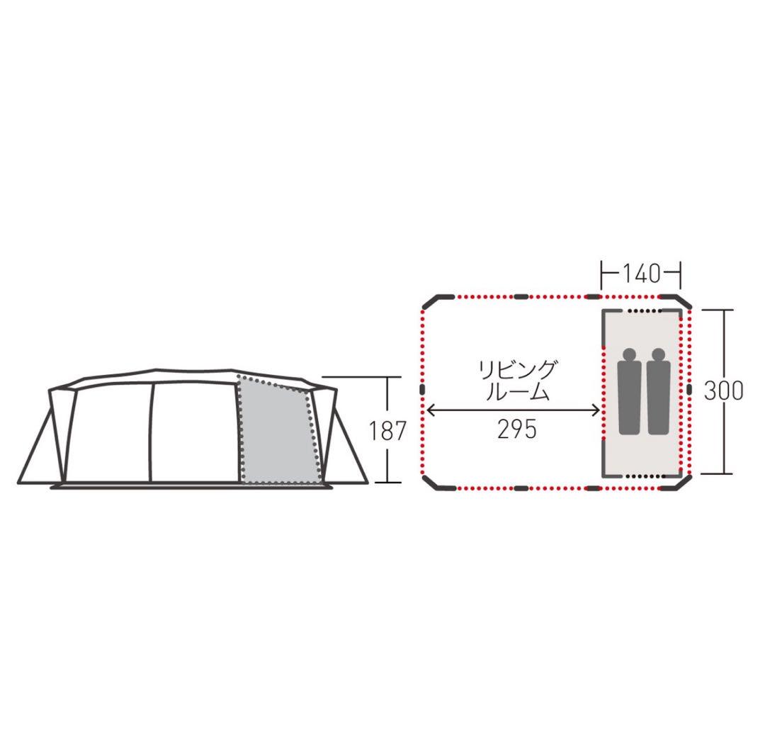 ◾️新品未使用　アポロン T/C ＋インナーT/C 2人用　セット✨✨①