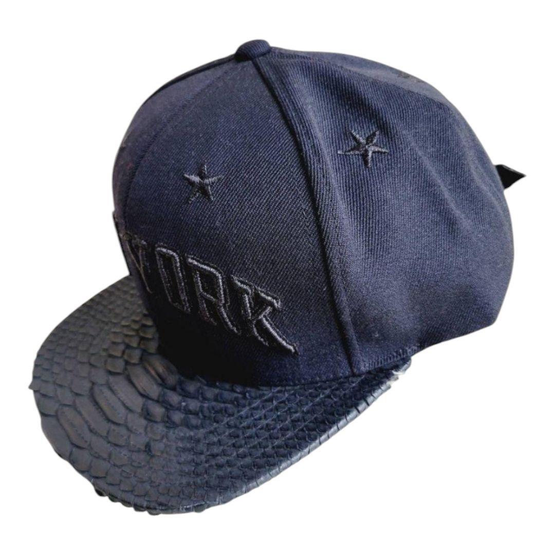 【超激レア】ジャストドン　限定　トリプルコラボ　レザースナップバックキャップ★