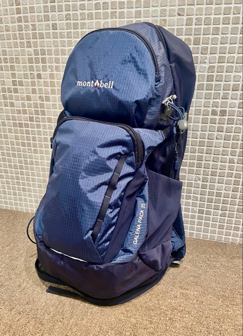 【未使用】mont-bell ガレナパックGALENA PACK 25 ネイビー