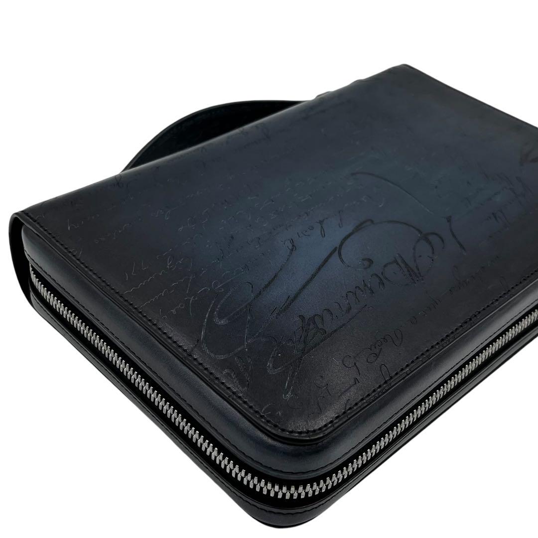 【未使用同等品】Berluti イタウバワイド スクリットレザー 長財布