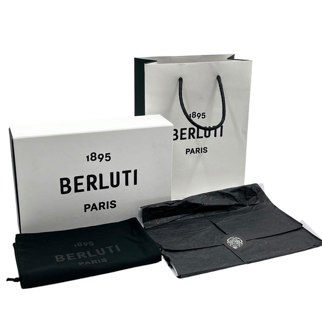 【未使用同等品】Berluti イタウバワイド スクリットレザー 長財布