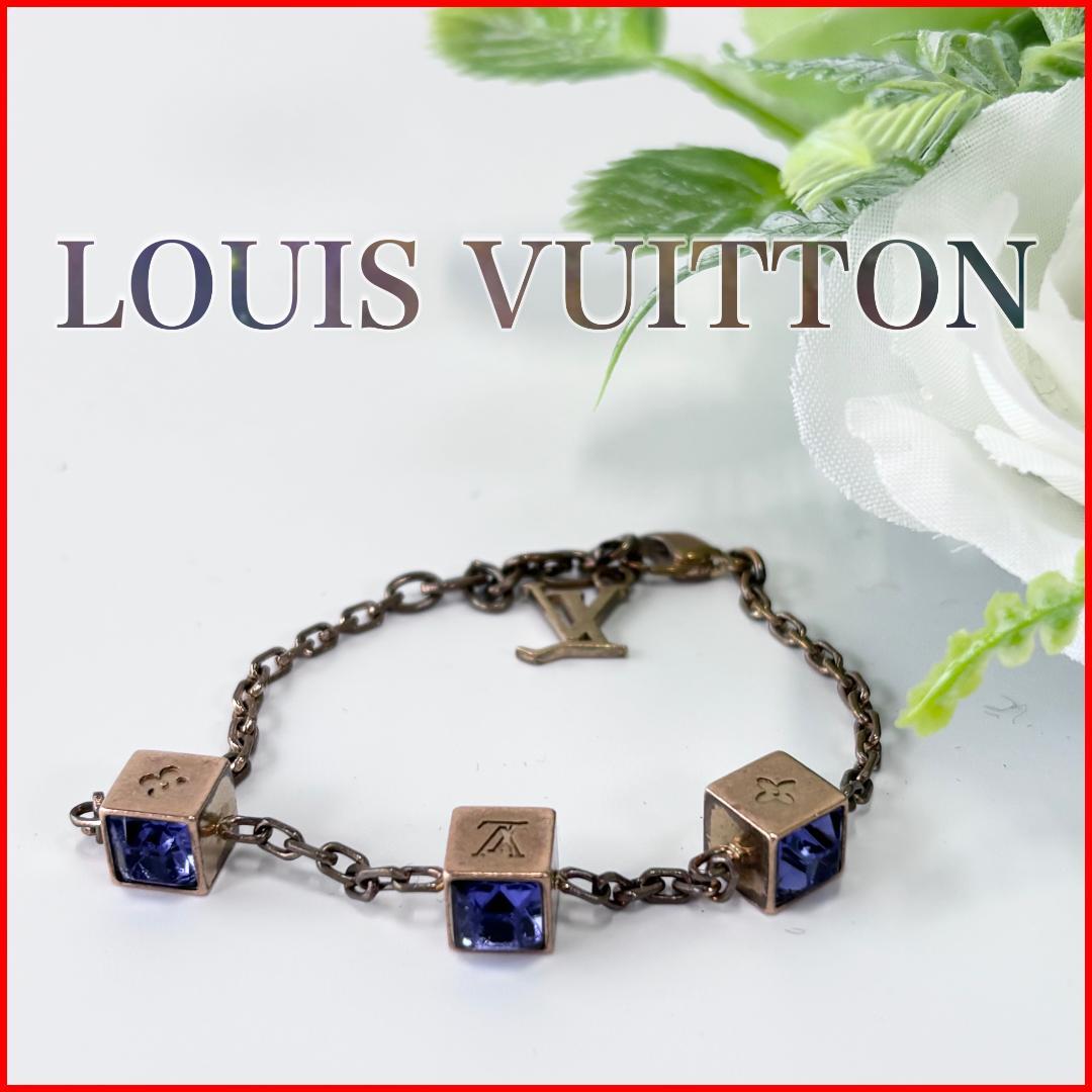 ルイヴィトン コリエギャンブル ブレスレット ストーン スクエア ブランドLOUIS VUITTON