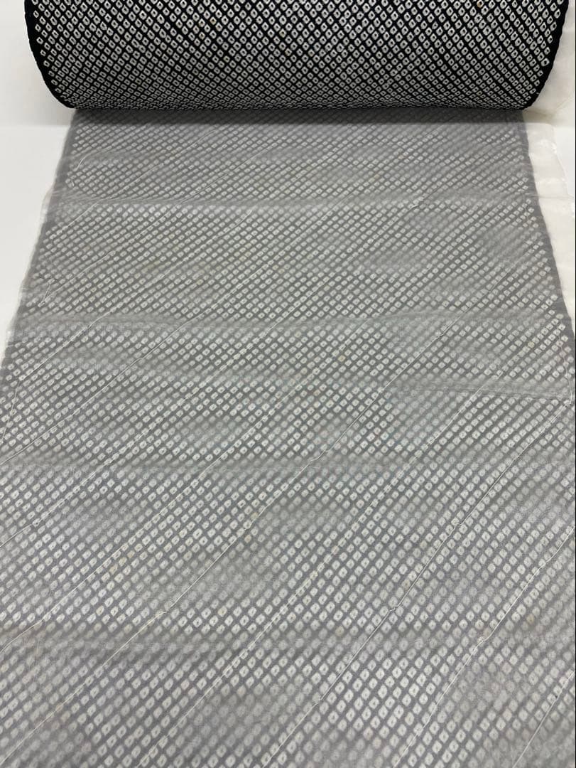 総絞り 裏打ち済 着尺 正絹 反物