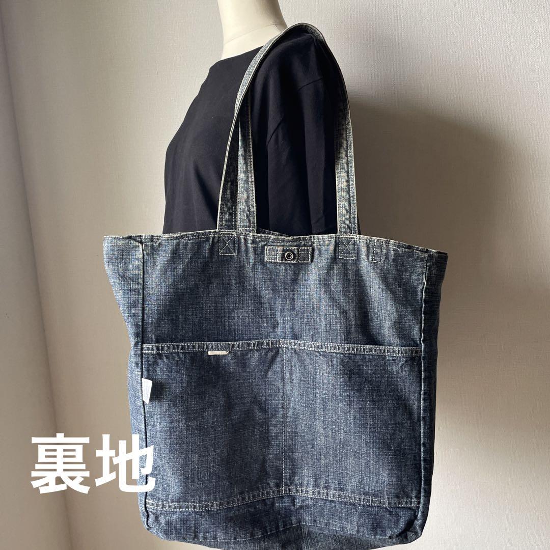 人気！ポーター　PORTER トートバッグ　ジーンズ生地