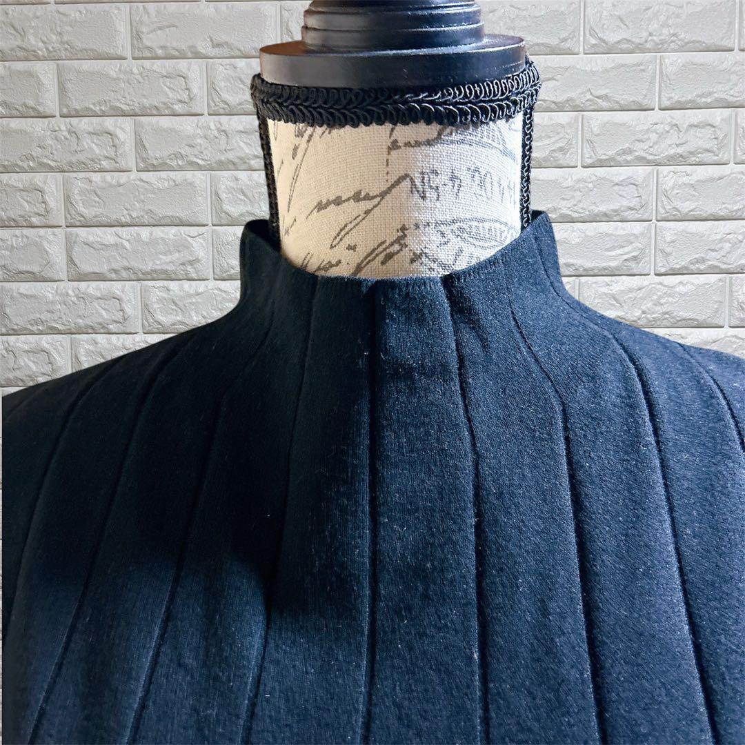 極美品✨セオリーリュクス ウール ニット ポンチョ スタンドカラー 38 極美品✨セオリーリュクス ウール ニット ポンチョ スタンド