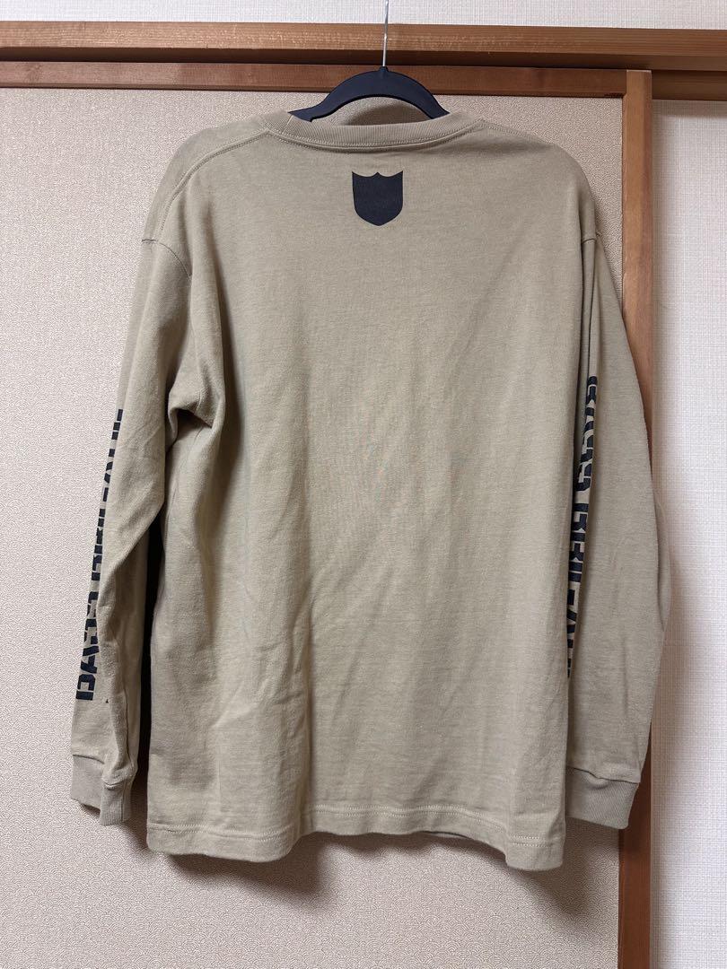 バスブリゲード　メンズロングスリーブTシャツ Ｌサイズ　サンドカラー　美品