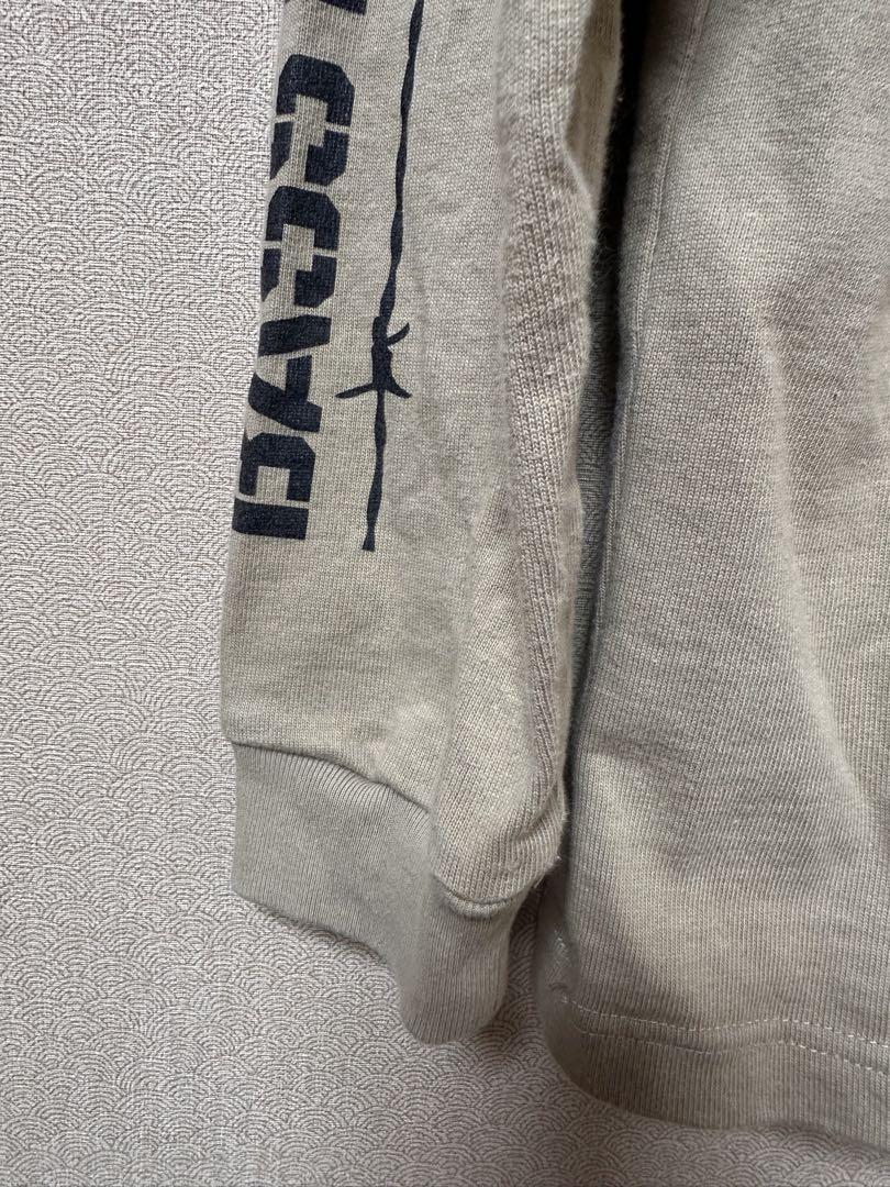 バスブリゲード　メンズロングスリーブTシャツ Ｌサイズ　サンドカラー　美品