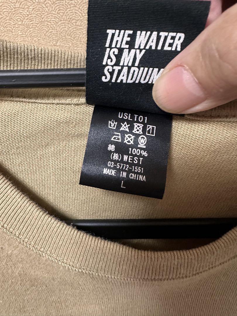 バスブリゲード　メンズロングスリーブTシャツ Ｌサイズ　サンドカラー　美品