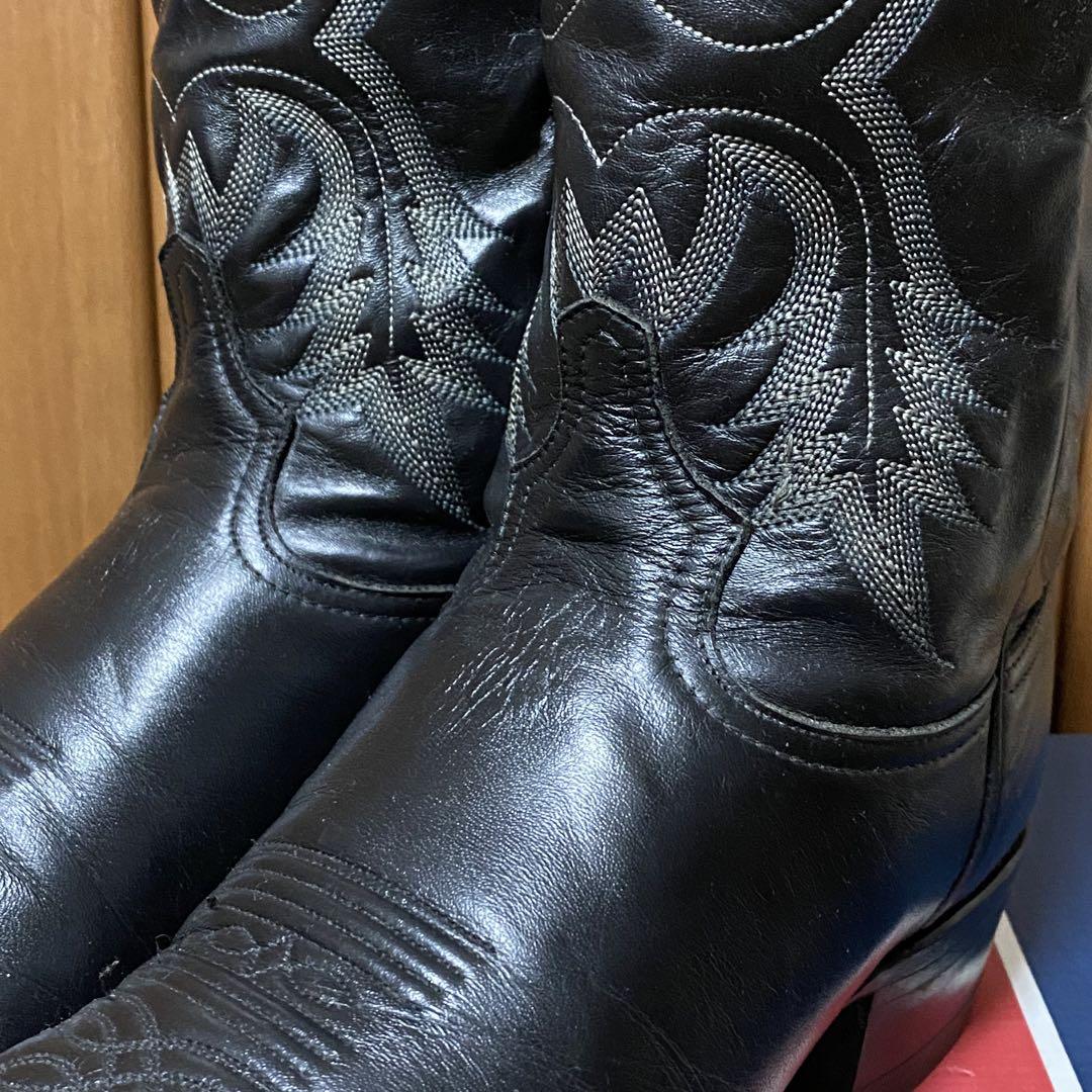 美品 Tony Lama トニーラマ ウエスタンブーツ 黒 12D 30cm ブラック カウボーイブーツ 大きいサイズ メンズ 靴 D147 - 札幌  ビンテージ 古着屋 BRIDGE（ブリッジ） ビンテージ古着 通販サイト | オンラインストア