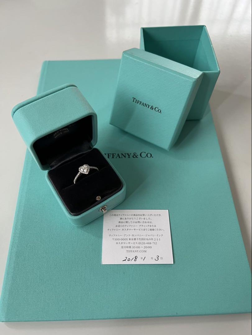 Tiffany & Co. ハート型ダイヤモンドリング