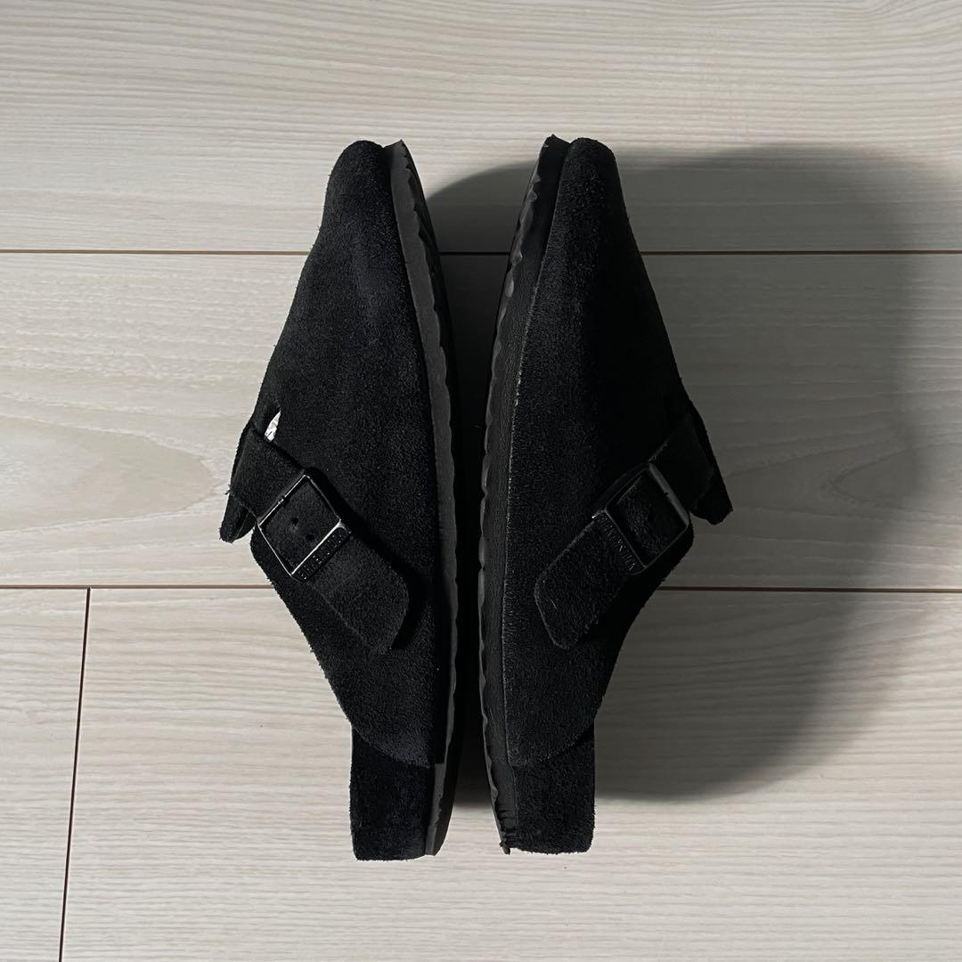 BIRKENSTOCK BOSTON ALLBLACK BEAMS別注