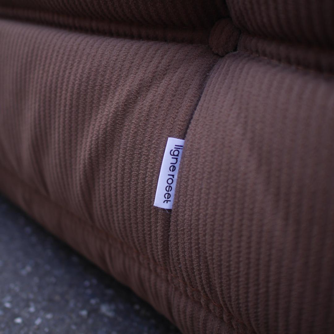 ligne roset リーンロゼ togo トーゴ ソファ 3P ブラウン