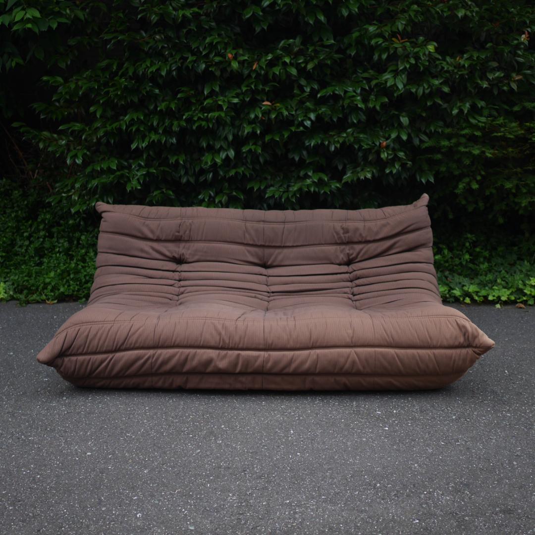 ligne roset リーンロゼ togo トーゴ ソファ 3P ブラウン