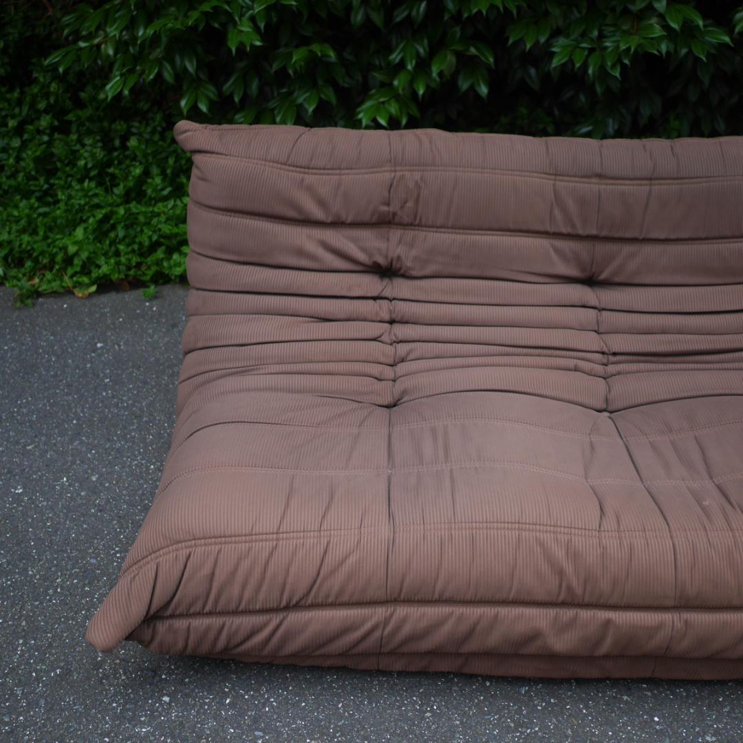 ligne roset リーンロゼ togo トーゴ ソファ 3P ブラウン