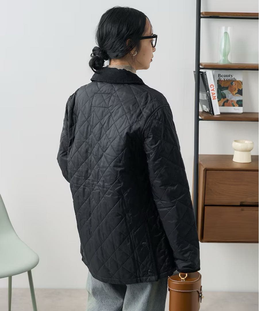 確かな品質。 barbour バブアー リデスデイル キルティングブラック フリークスストアM Barbour 激安特価で販売中！