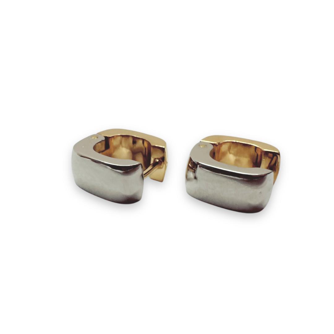 LOUIS VUITTON ピアス ブックル ドレイユ ナノグラム M00397