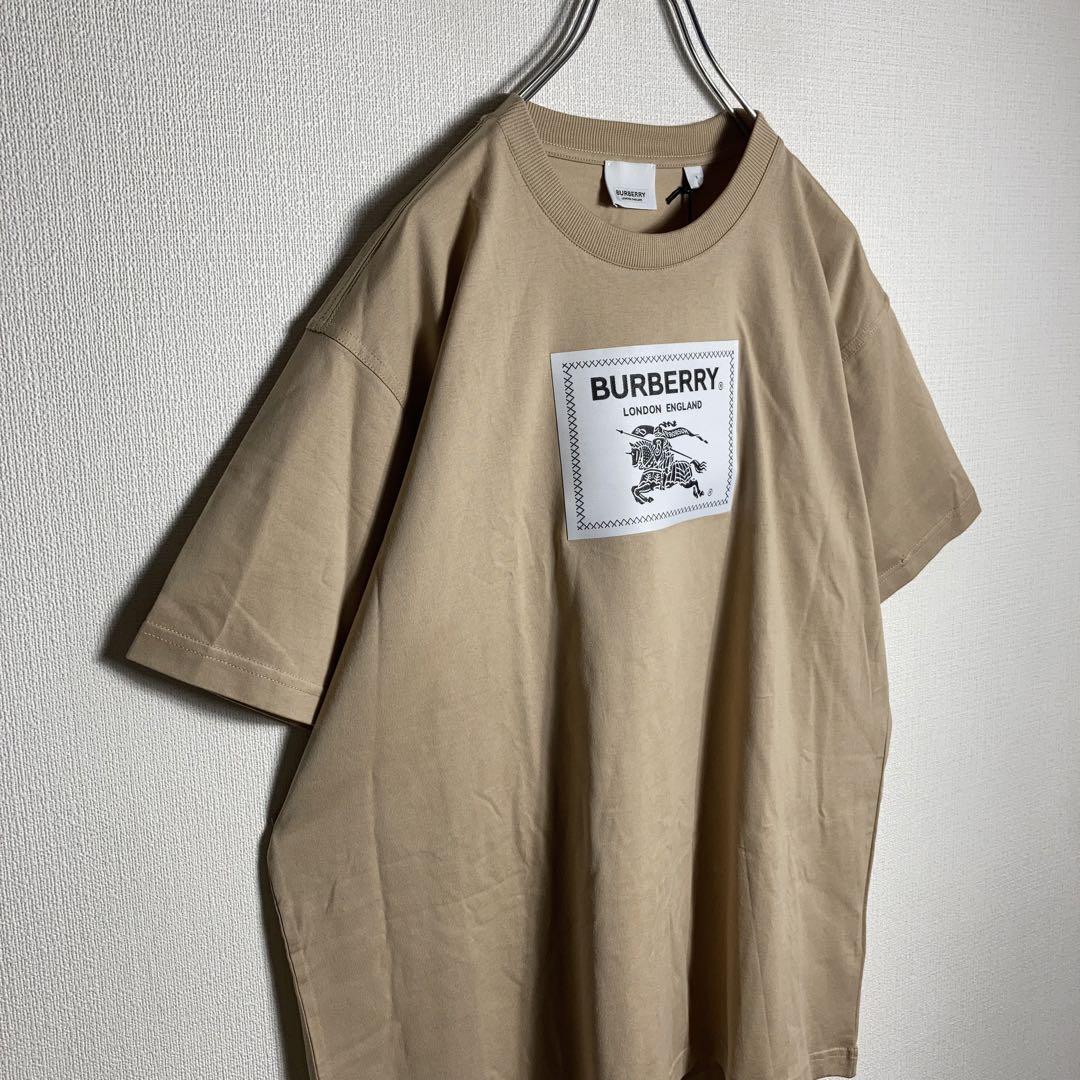 【新品未使用】23SS BURBERRY バーバリー Tシャツ ロゴ ラベル