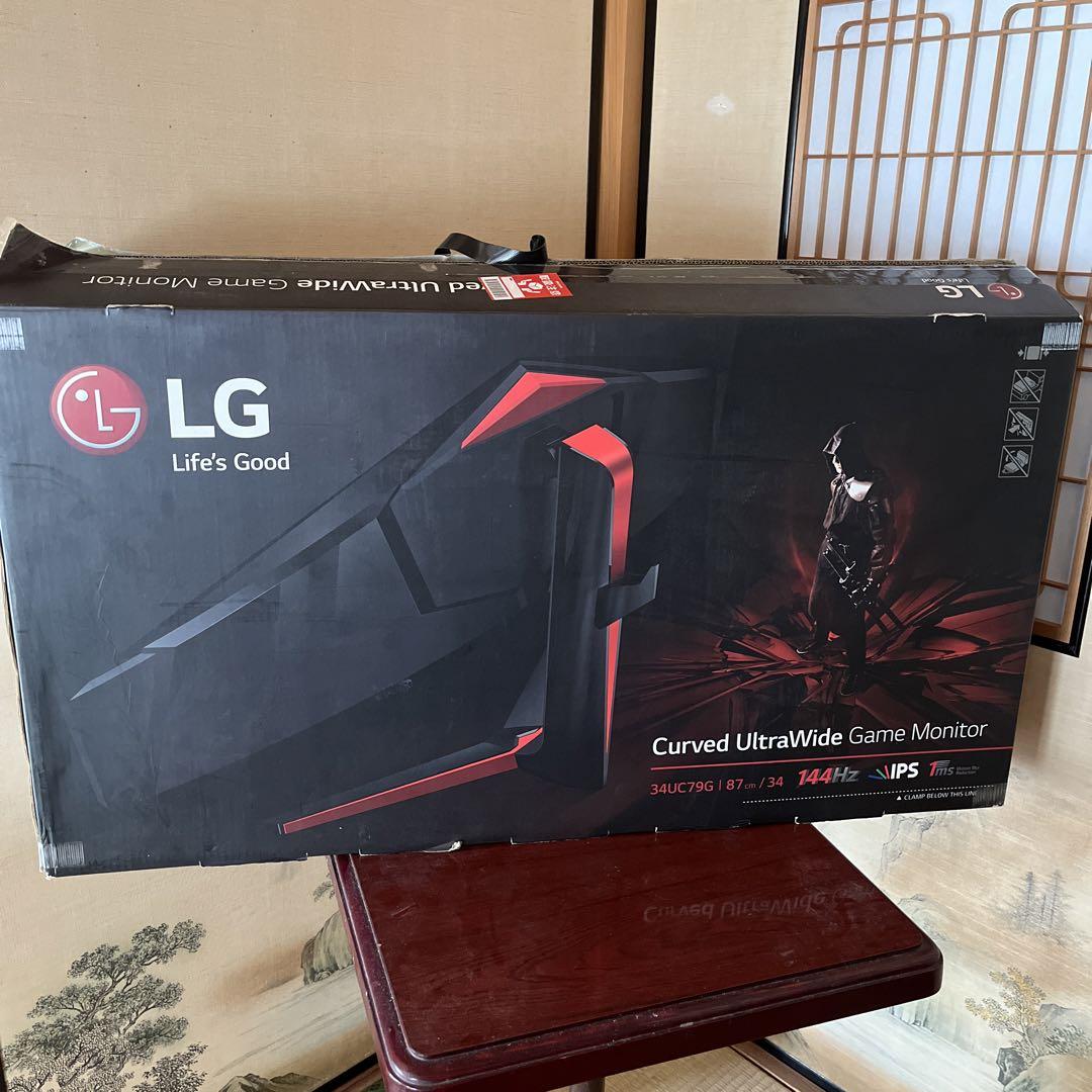 【ジャンク】LG34インチ湾曲ウルトラワイドモニター 「34UC79G-B」