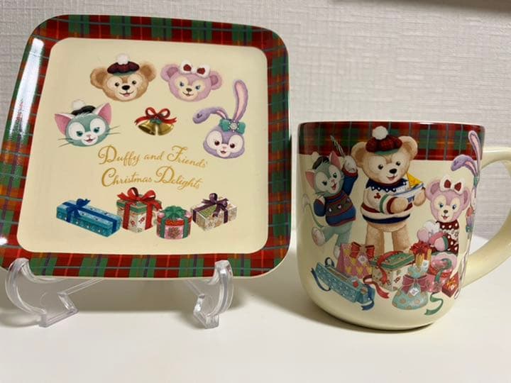 ディズニー ダッフィースーベニアカップ&プレート