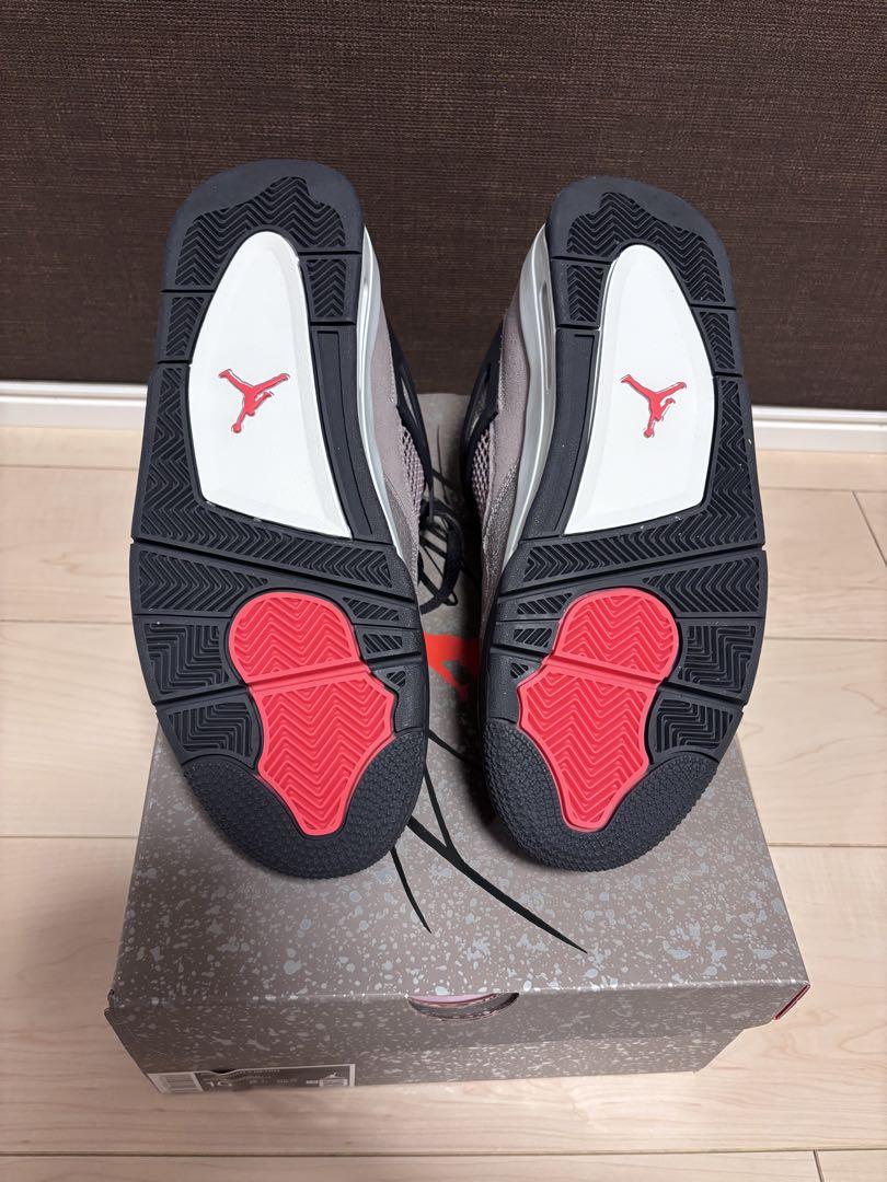 靴 NIKE AIR JORDAN 4 RETRO TAUPE HAZE 28cm
