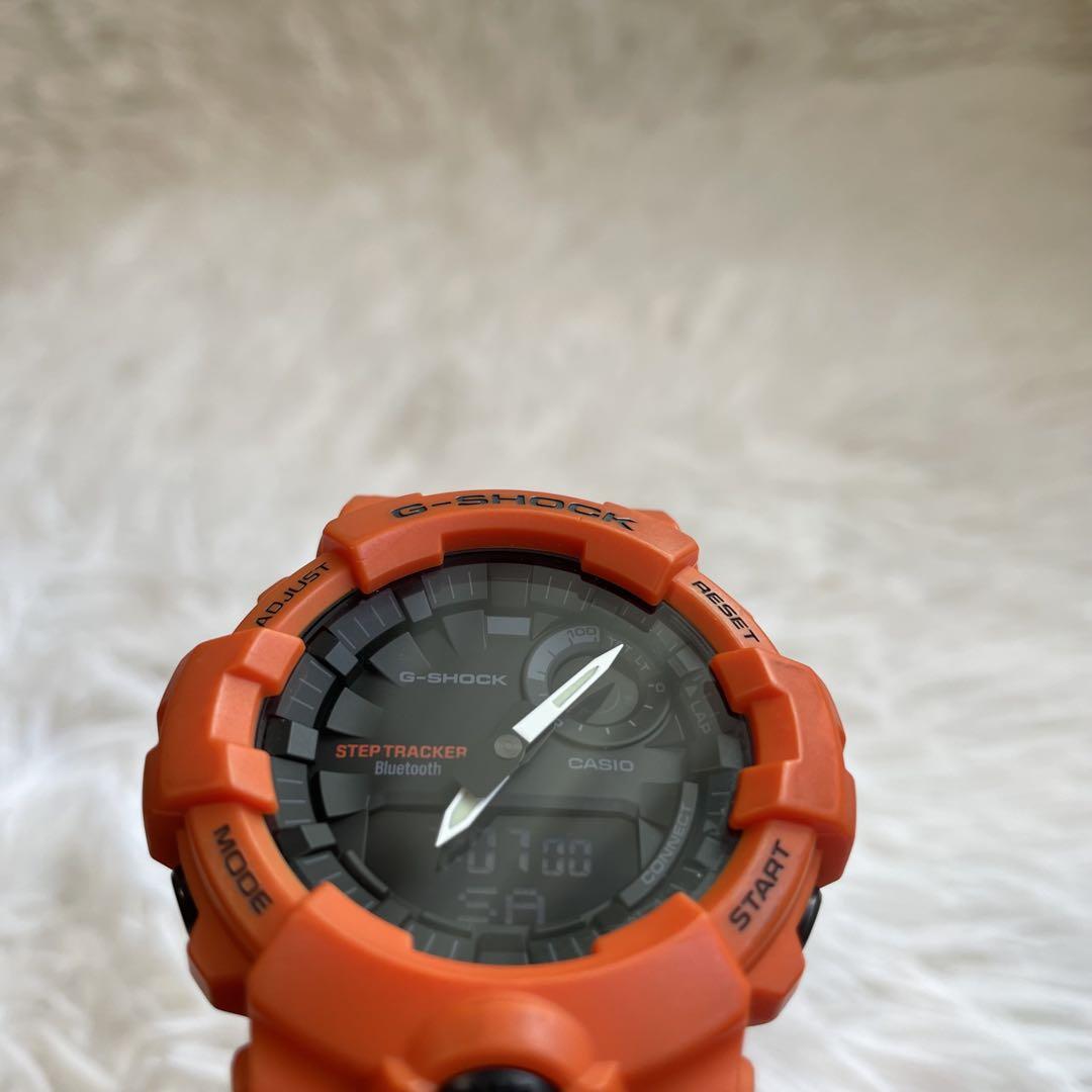 G-SHOCK GBA-800 CASIO カシオ　オレンジ　可動品