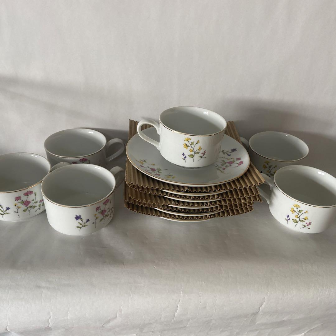 コーヒーカップ6客箱無し