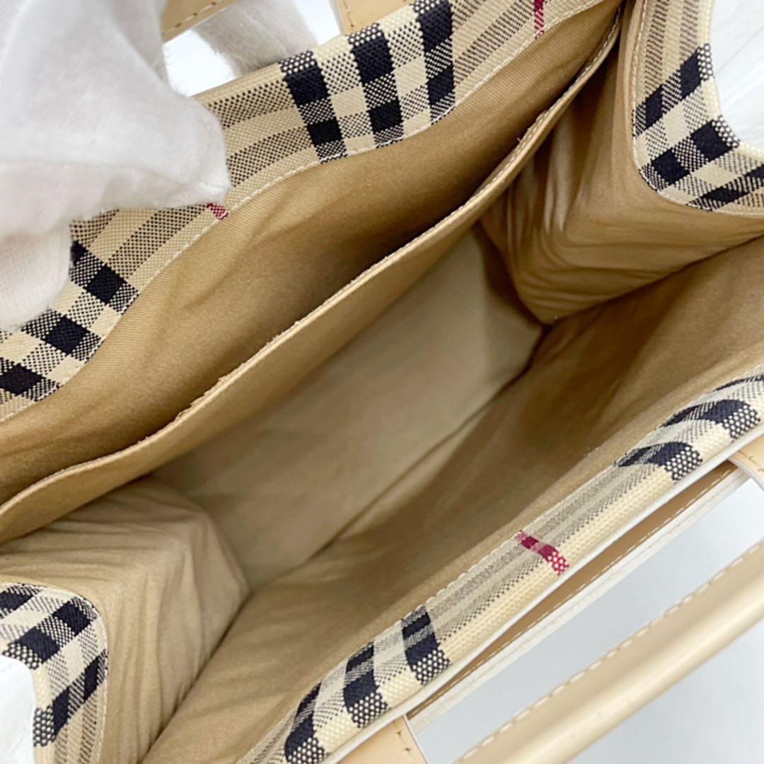 大得価HOT Burberry ビニール 自立 A4可能 Wwjna-m69087487021 トートバッグ セット キャンバス 人気新作