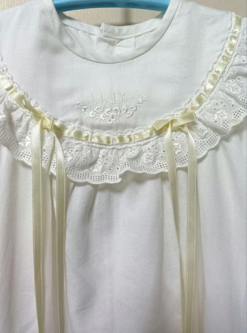 【美品】baby Dior　ベビードレス　退院・お宮参り・セレモニー　50〜60