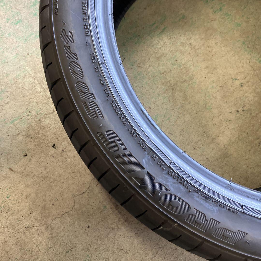 TOYO プロクセススポーツ 245/40R18 22年製 2本