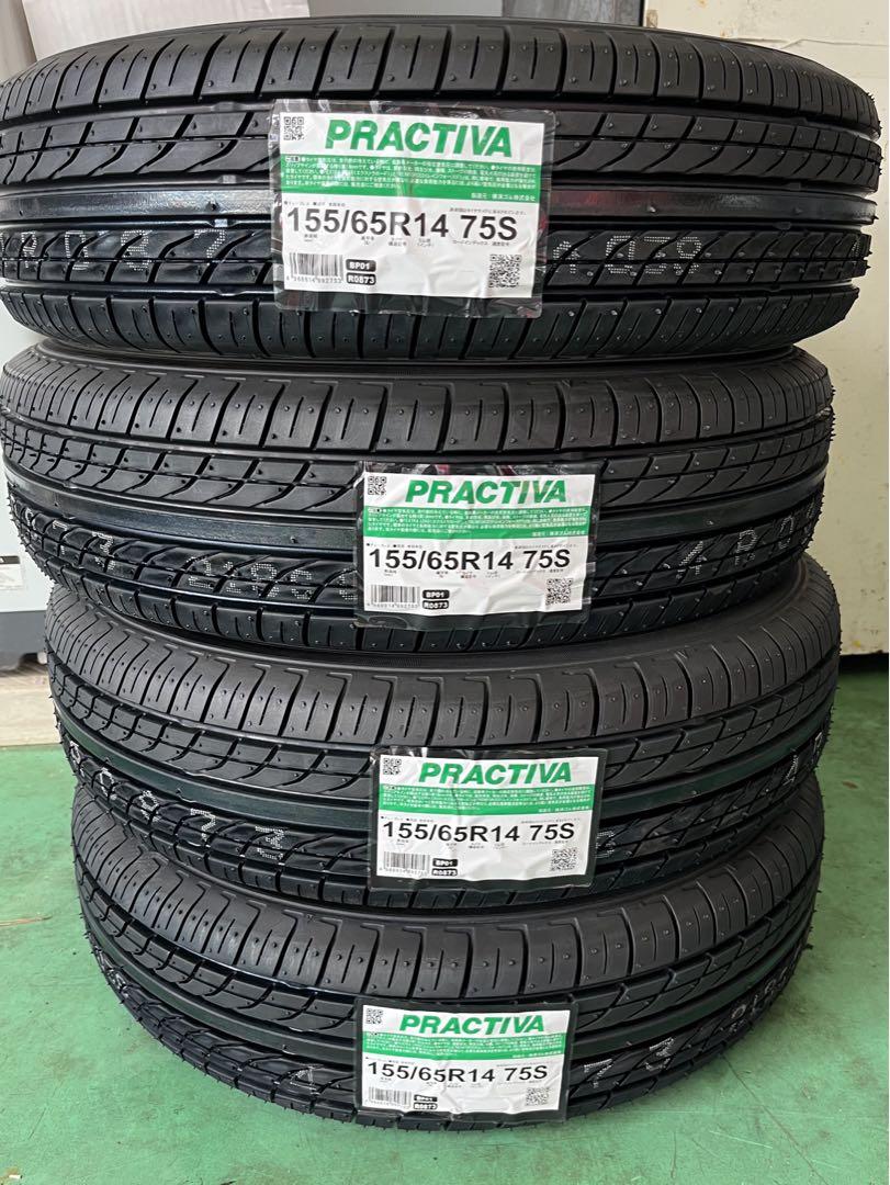 【新品未使用・送料込】PRACTIVA プラクティバ　155/65R14 4本