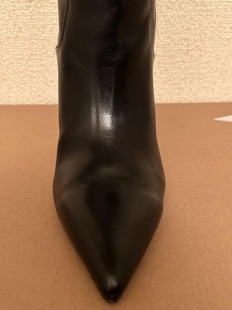 〈新品・タグ付き〉 ZARA レザーロングブーツ サイズ39