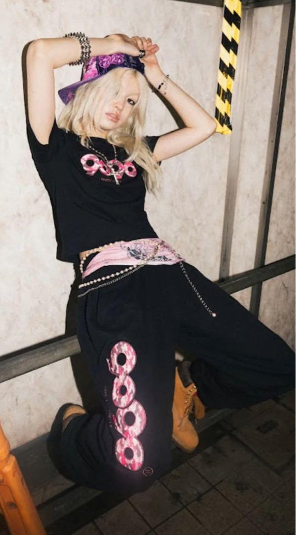 9090 ブラック Tシャツ・M
