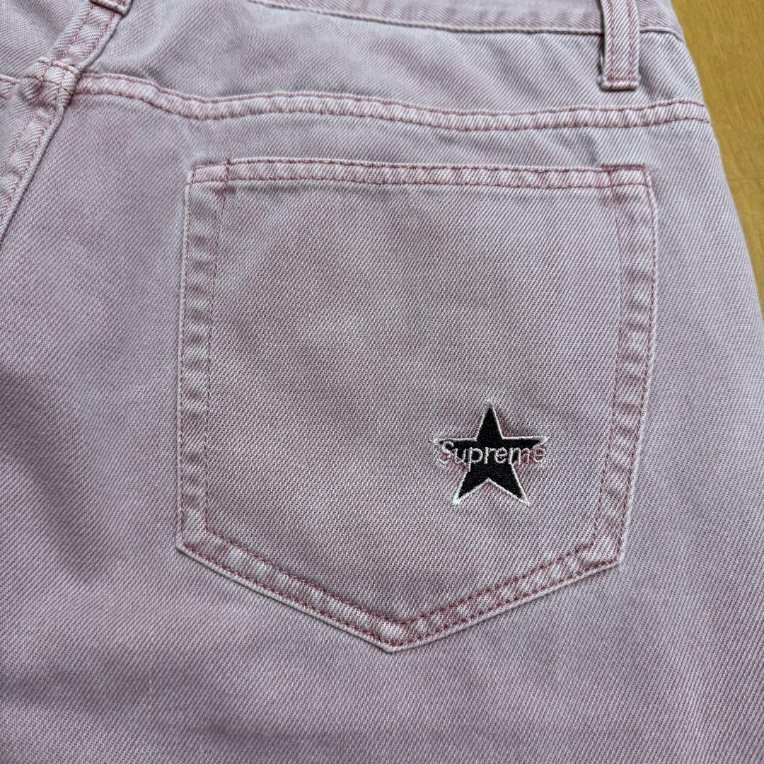 Supreme Regular Jean ウォッシュドピンク 20aw