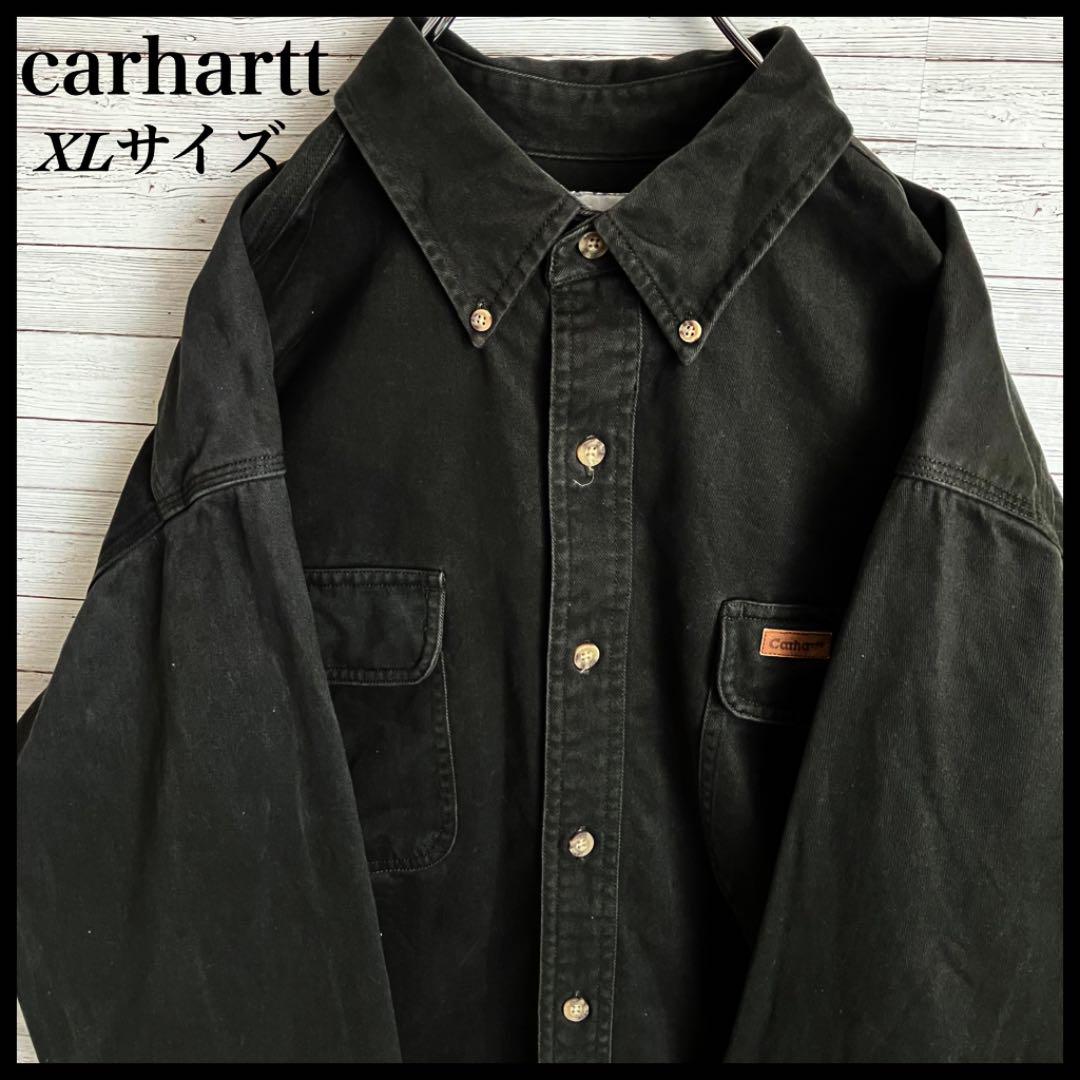 シニアファッション 【激レア】カーハート☆ワンポイントロゴ ワーク