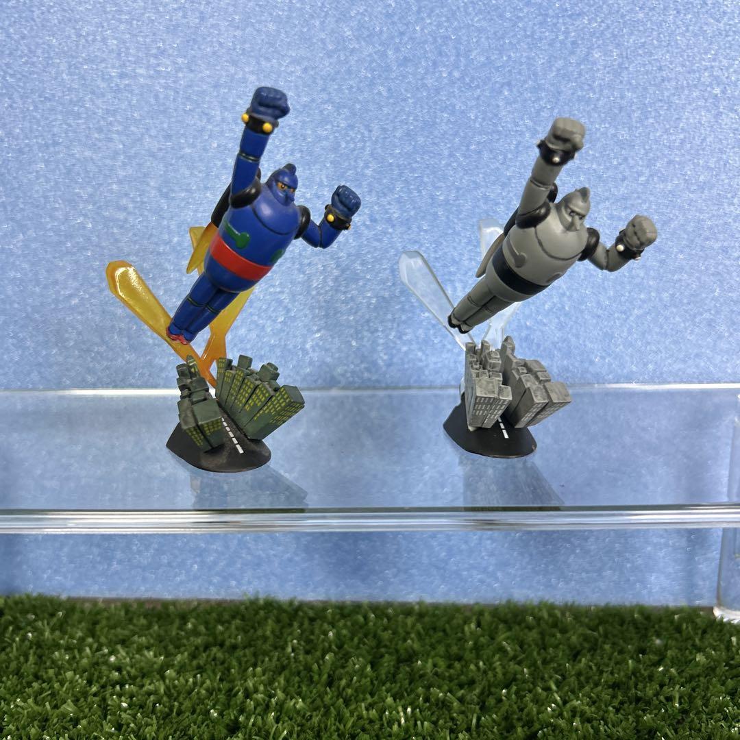 タイムスリップグリコ　鉄人28号フィギュアセット　カラー＆モノクロ　8セット タイムスリップグリコ 鉄人28号フィギュアセット カラー