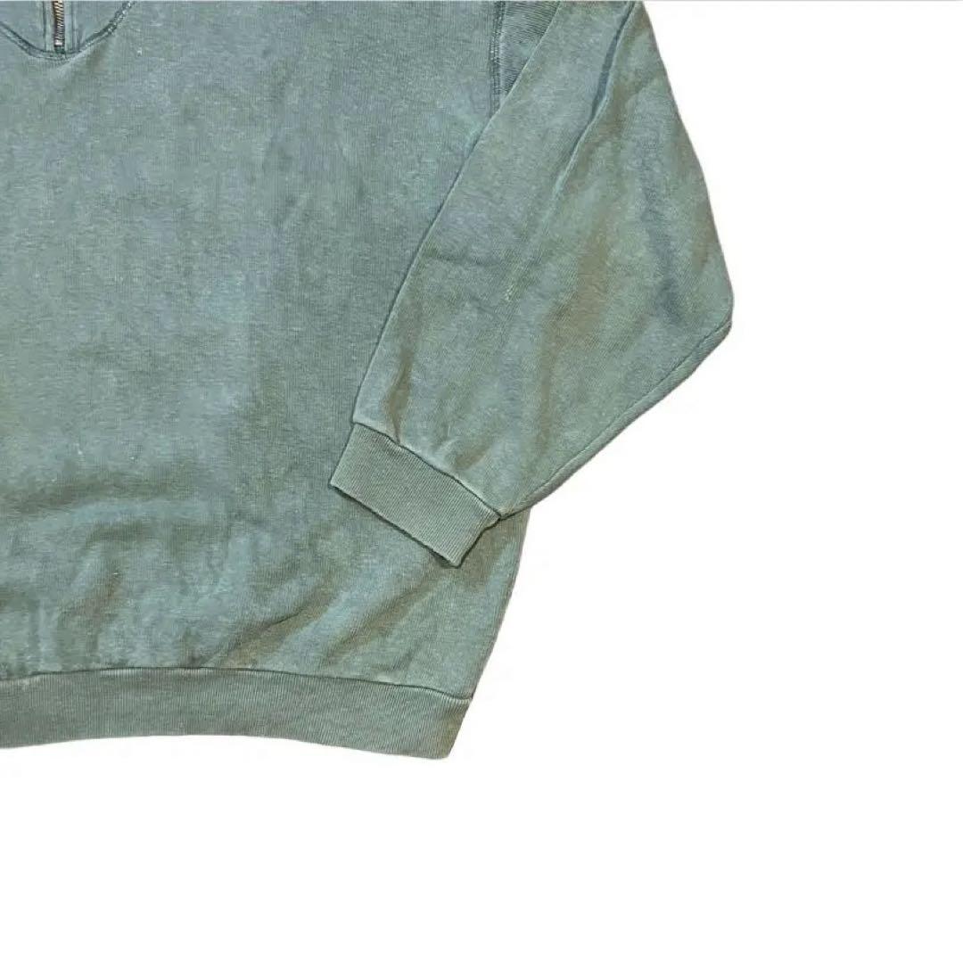 トップス 90s OLDGAP HALFZIP SWEAT POLO SHIRT