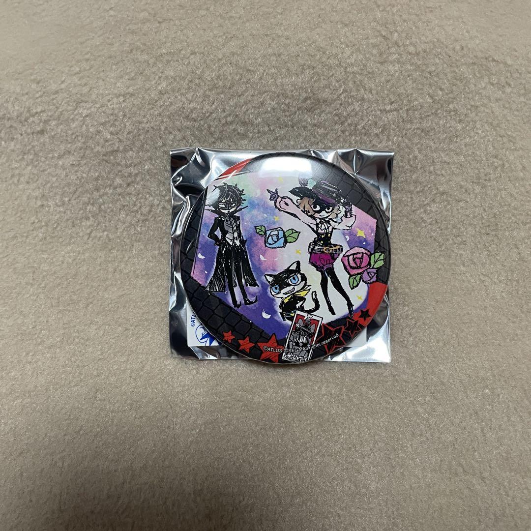 ペルソナ5 グラフアート 缶バッジ イベントシーン再現ver