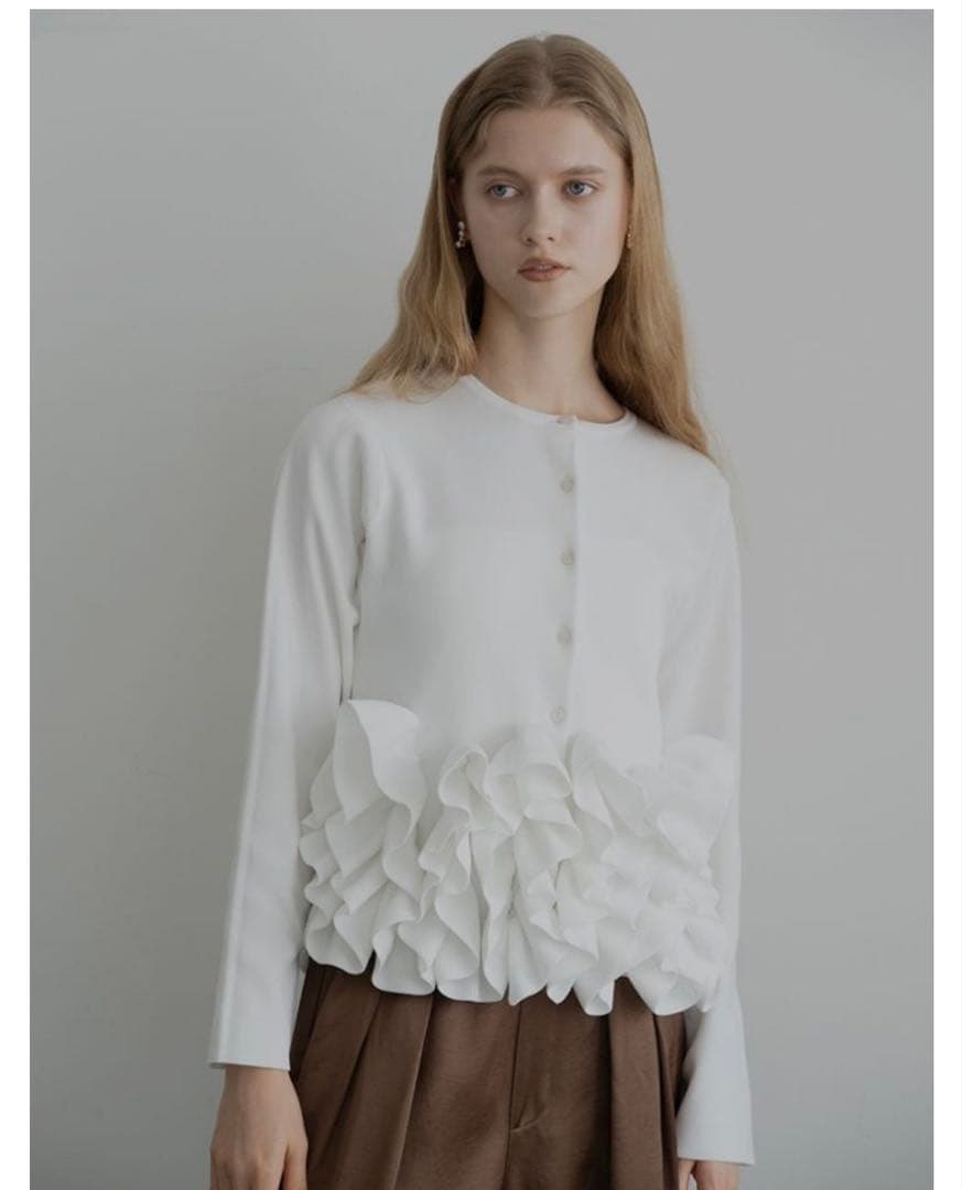 価格trefleplusone スワンカーディガン SIZE trefle